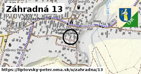 Záhradná 13, Liptovský Peter