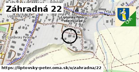 Záhradná 22, Liptovský Peter