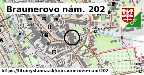 Braunerovo nám. 202, Litomyšl