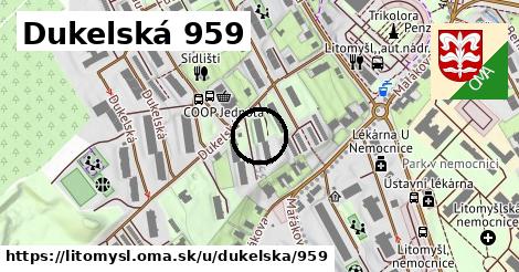 Dukelská 959, Litomyšl