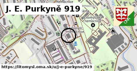 J. E. Purkyně 919, Litomyšl