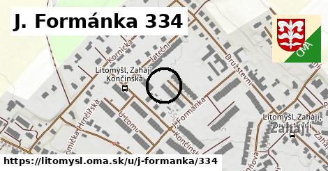 J. Formánka 334, Litomyšl