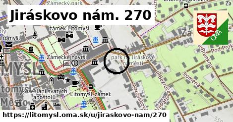 Jiráskovo nám. 270, Litomyšl