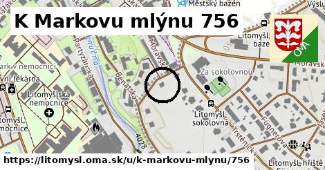 K Markovu mlýnu 756, Litomyšl