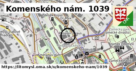 Komenského nám. 1039, Litomyšl