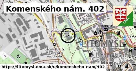 Komenského nám. 402, Litomyšl