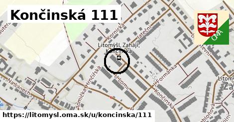 Končinská 111, Litomyšl