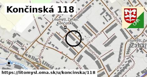 Končinská 118, Litomyšl