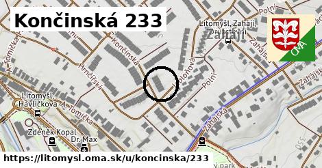 Končinská 233, Litomyšl