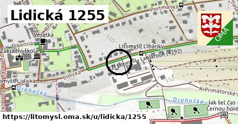 Lidická 1255, Litomyšl