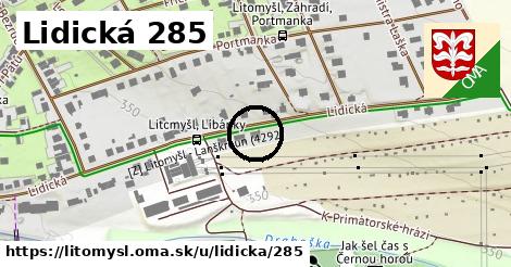 Lidická 285, Litomyšl