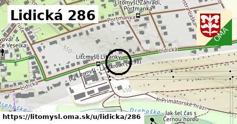 Lidická 286, Litomyšl