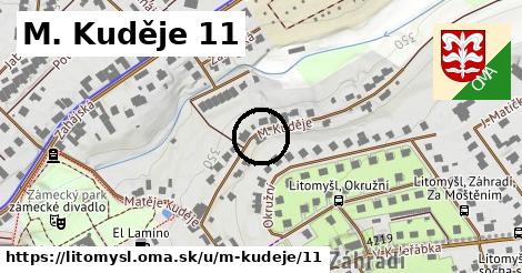 M. Kuděje 11, Litomyšl