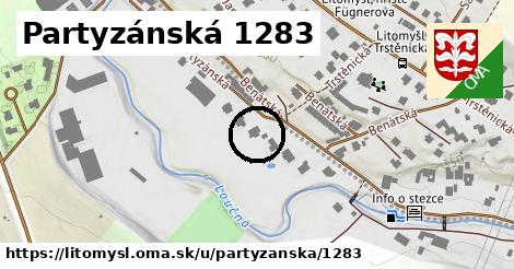 Partyzánská 1283, Litomyšl