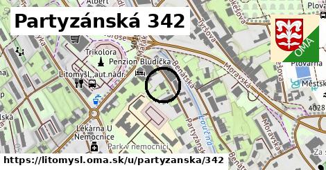 Partyzánská 342, Litomyšl