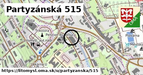 Partyzánská 515, Litomyšl
