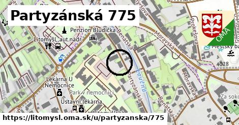 Partyzánská 775, Litomyšl