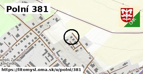 Polní 381, Litomyšl