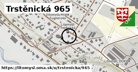 Trstěnická 965, Litomyšl