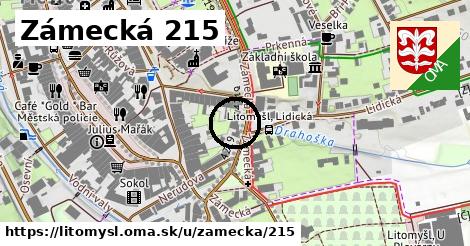 Zámecká 215, Litomyšl