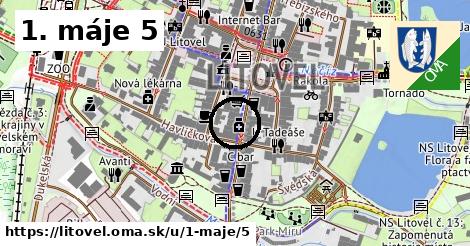 1. máje 5, Litovel