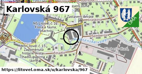 Karlovská 967, Litovel