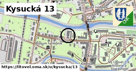 Kysucká 13, Litovel