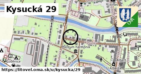 Kysucká 29, Litovel