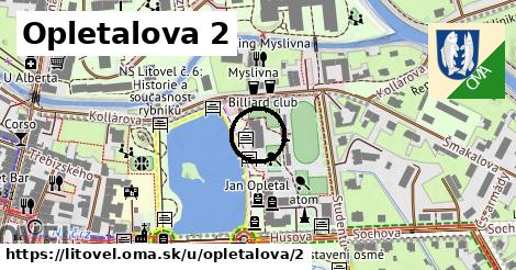 Opletalova 2, Litovel