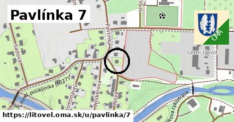 Pavlínka 7, Litovel