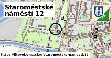 Staroměstské náměstí 12, Litovel