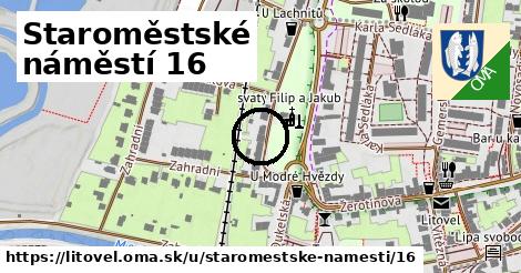 Staroměstské náměstí 16, Litovel