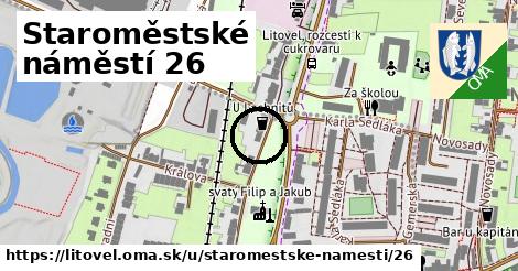 Staroměstské náměstí 26, Litovel