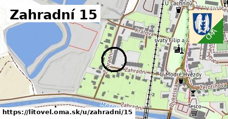 Zahradní 15, Litovel