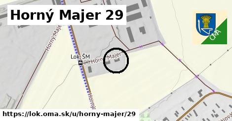 Horný Majer 29, Lok