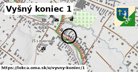 Vyšný koniec 1, Lokca