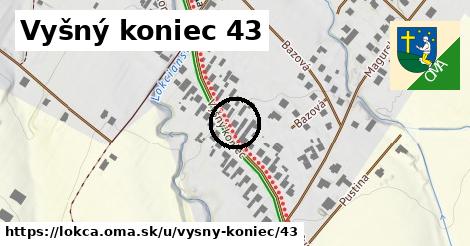 Vyšný koniec 43, Lokca