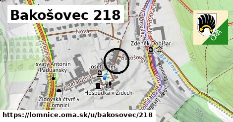 Bakošovec 218, Lomnice