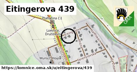 Eitingerova 439, Lomnice
