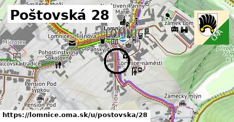 Poštovská 28, Lomnice