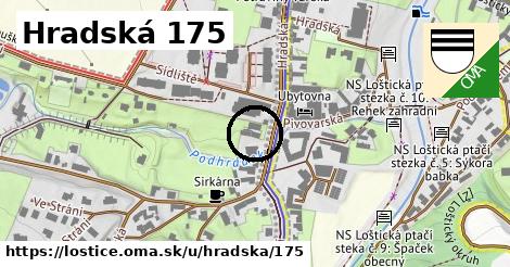 Hradská 175, Loštice