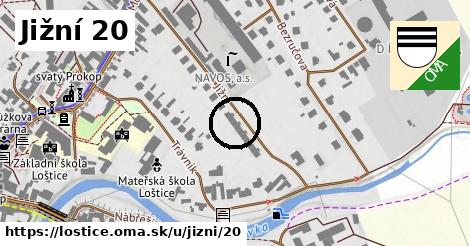 Jižní 20, Loštice