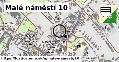 Malé náměstí 10, Loštice