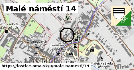 Malé náměstí 14, Loštice