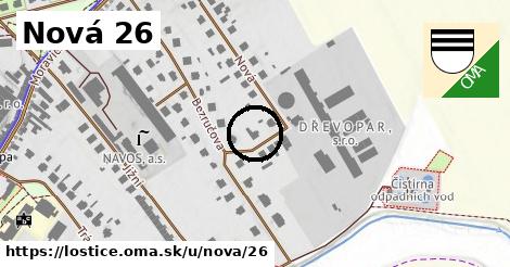 Nová 26, Loštice