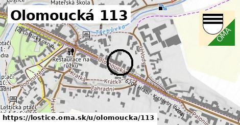 Olomoucká 113, Loštice