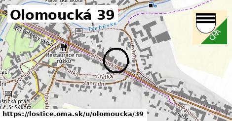 Olomoucká 39, Loštice