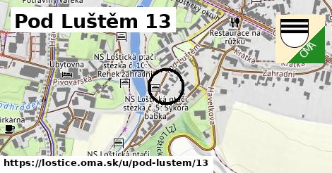 Pod Luštěm 13, Loštice