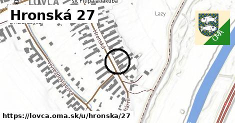 Hronská 27, Lovča