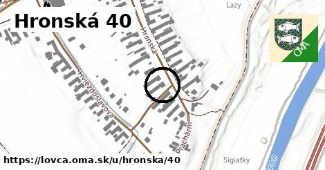 Hronská 40, Lovča